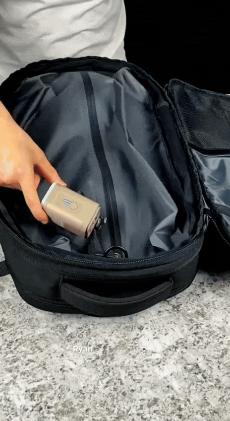MyVeloora Vacuum Travel Backpack – Expandable Carry-On 60L